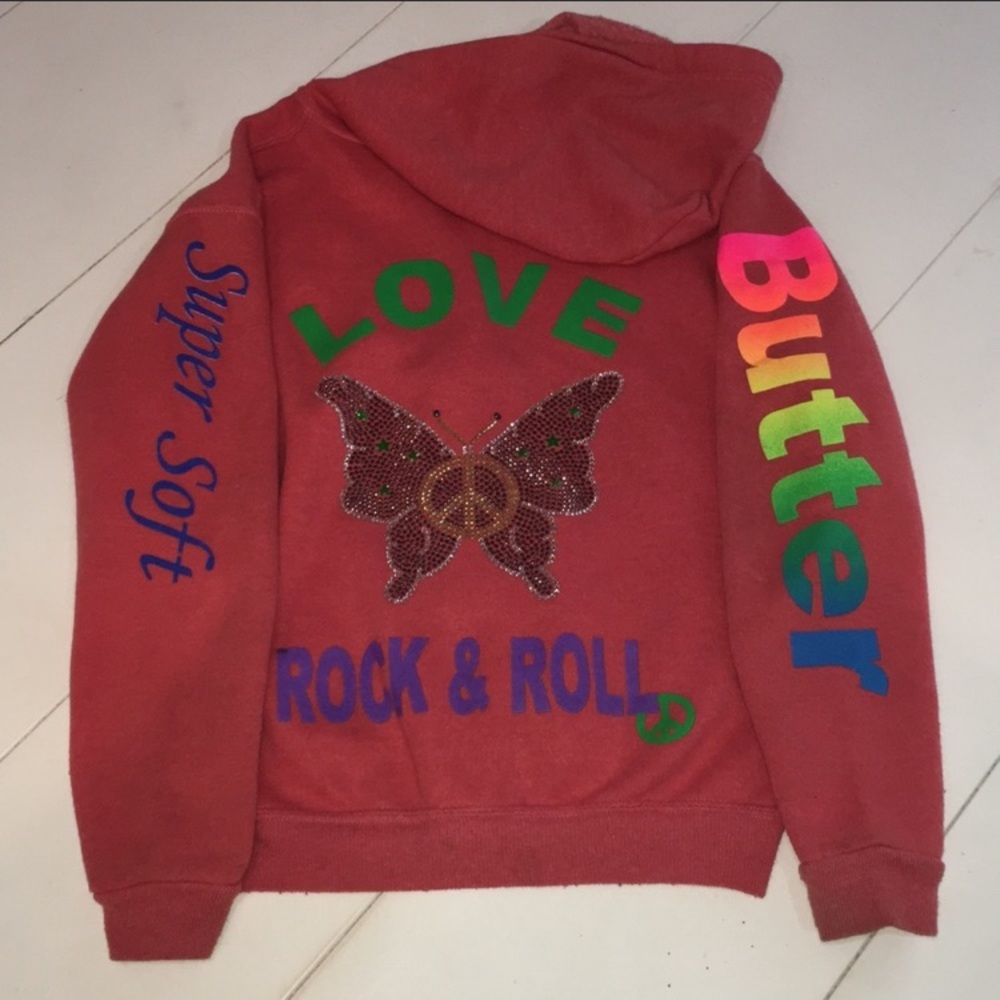 BUTTER brand ZIP‎ HOODIE